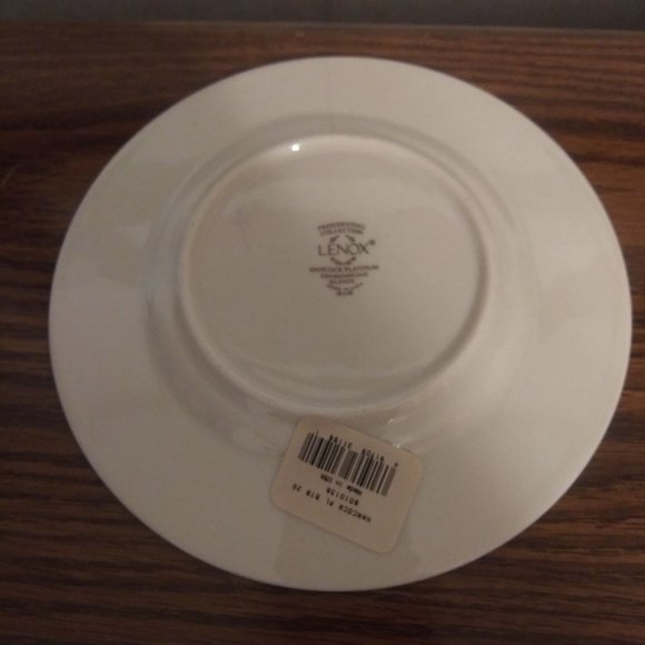 Lenox Dining Lenox China Hancock Platinum Presidential Pattern